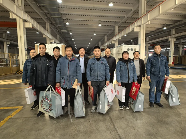 索凌電氣新春慰問送關懷，節(jié)前安全督導保平安