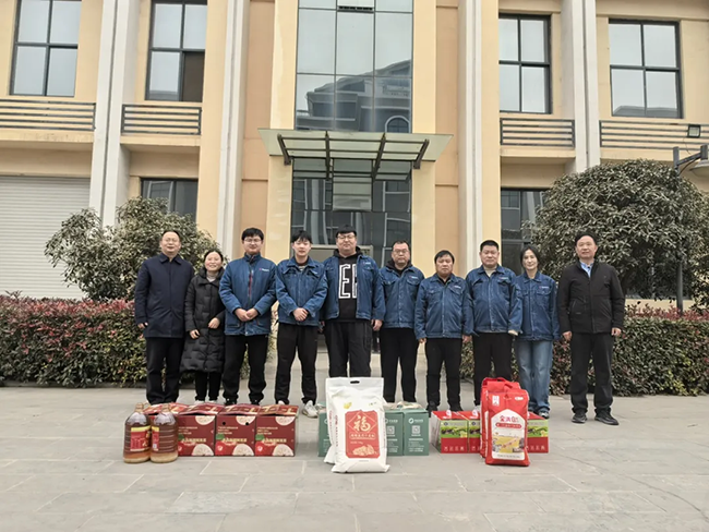 索凌電氣新春慰問送關懷，節(jié)前安全督導保平安